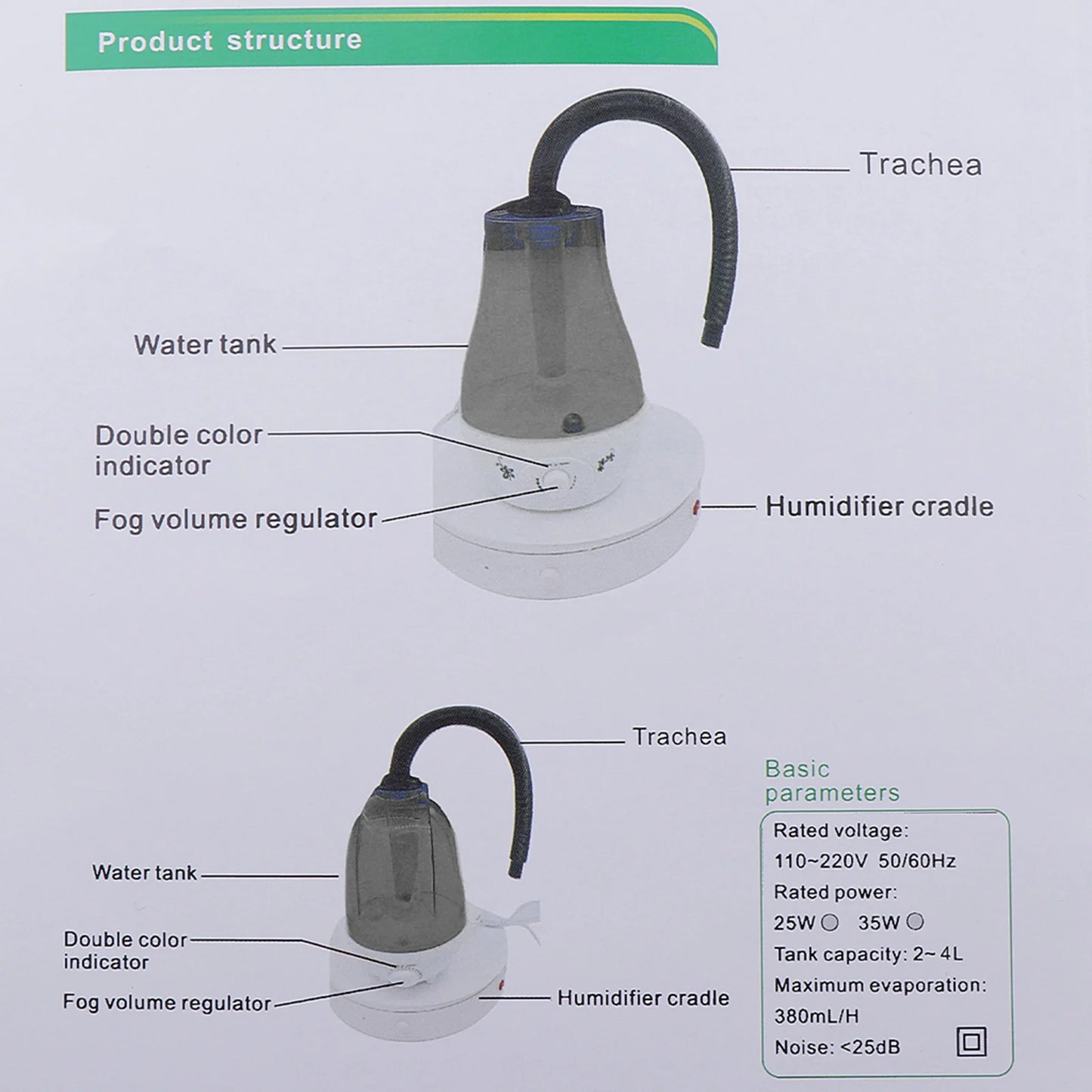 4L Reptile Air Humidifier Sprayer