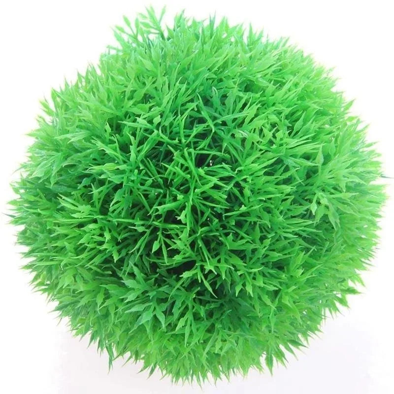 Artificial Aquatic Plastic Plant Aquarium Grass Ball