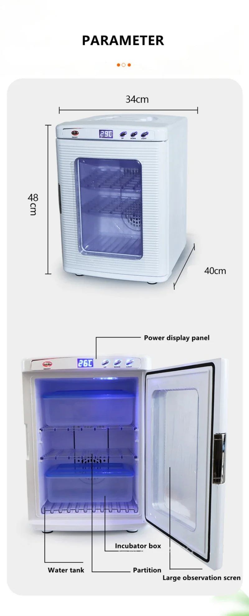 25L Intelligent Automatic Incubator