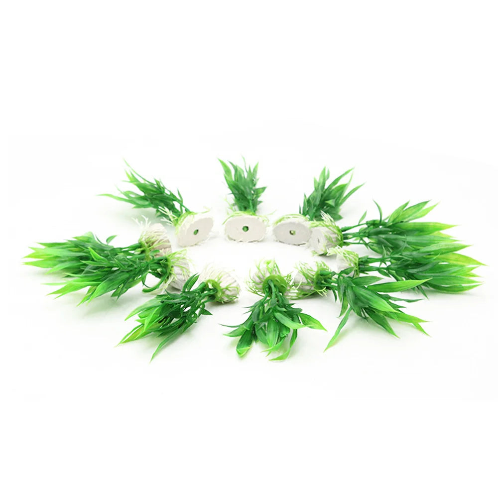 5/10pcs Artificial Aquatic Plants