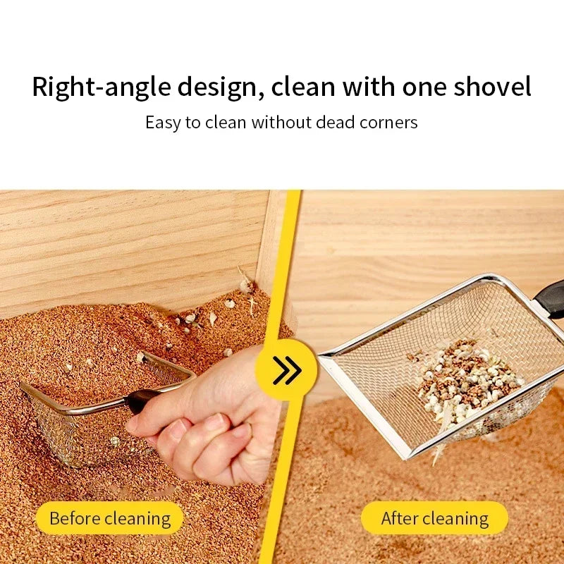 Reptile sand scoop