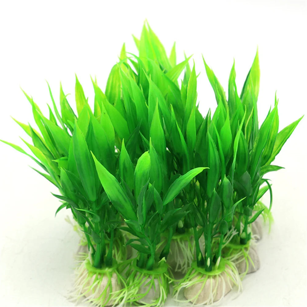 5/10pcs Artificial Aquatic Plants