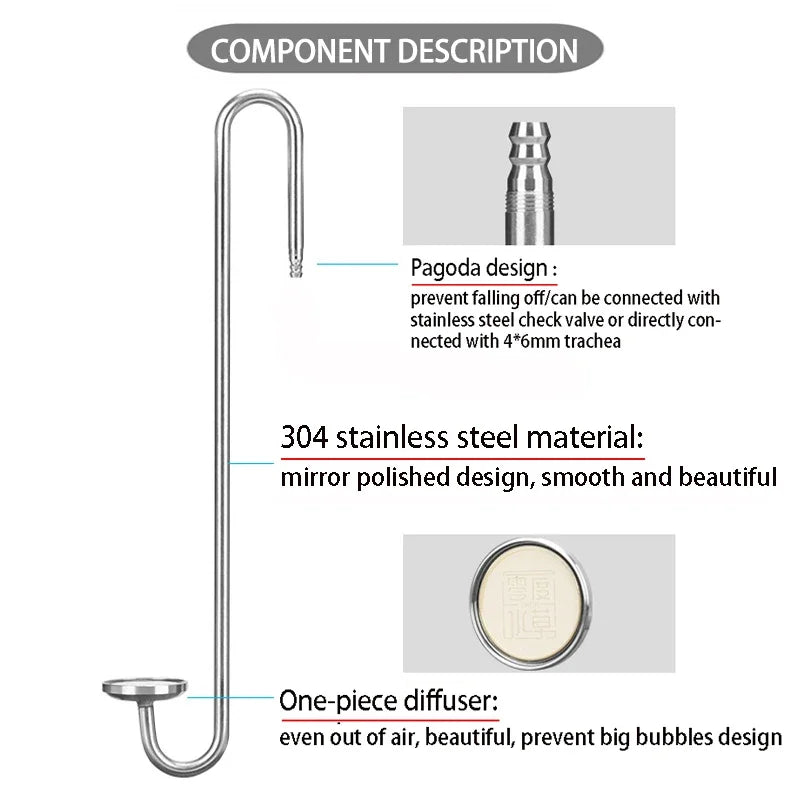 Aquarium CO2 diffuser