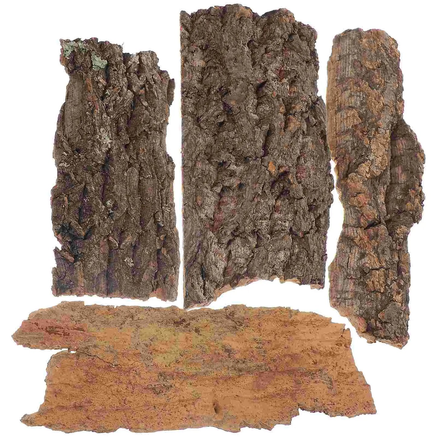 4 Pcs Reptile Bark