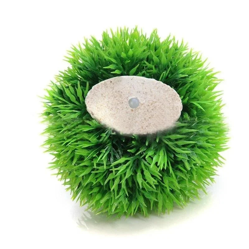 Artificial Aquatic Plastic Plant Aquarium Grass Ball