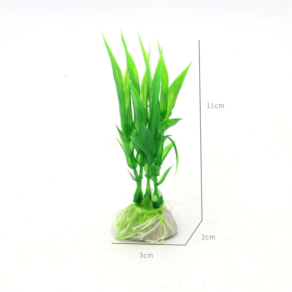 5/10pcs Artificial Aquatic Plants